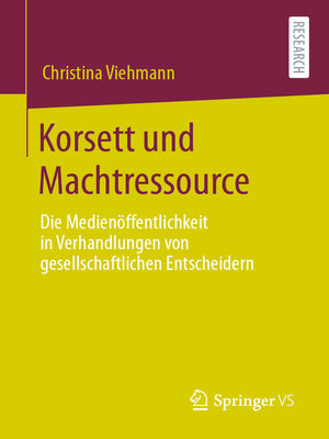 cover image of Korsett und Machtressource